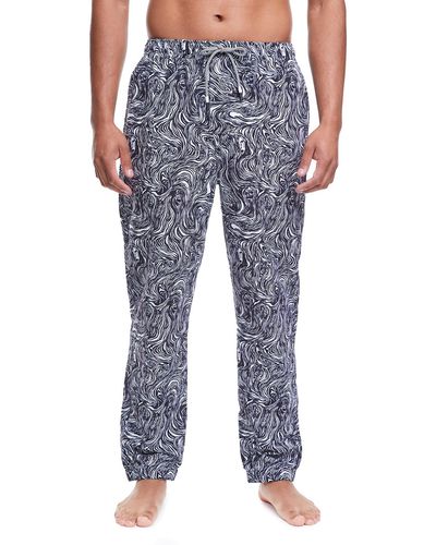 Boardies Forest Faces Drawstring Pants - Blue