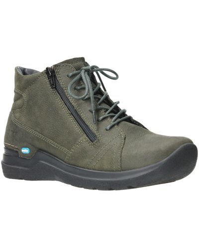 Wolky Why Water Resistant Sneaker - Green