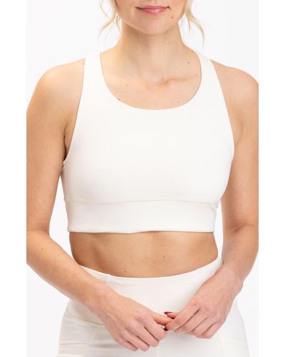 Threads For Thought Strappy Sports Bra - White