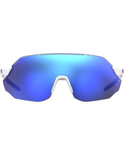 Under Armour Halftime 99mm Shield Sport Sunglasses - Blue