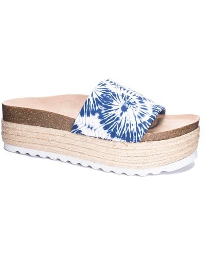 Dirty Laundry Pippa Slide Sandal - Blue