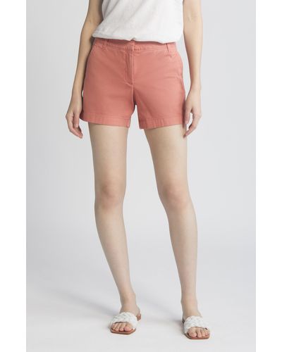 Caslon Caslon(r) Twill Shorts - Multicolor
