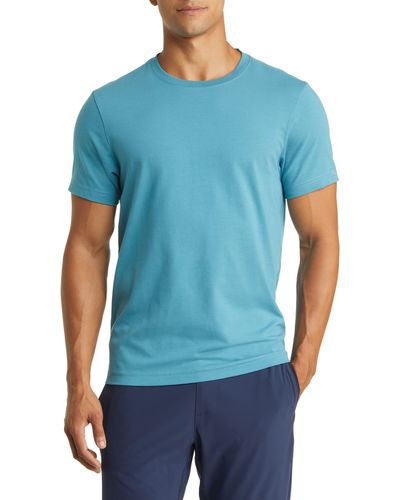 Rhone Element Organic Cotton Blend T-shirt - Blue