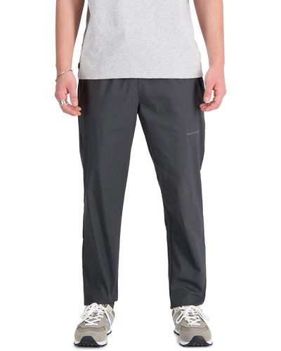 New Balance Athletics Linear Woven Track Pants - Black