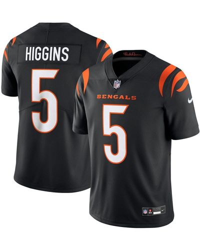 Men's Nike Tee Higgins Black Cincinnati Bengals Vapor Untouchable Limited Jersey Size: Medium