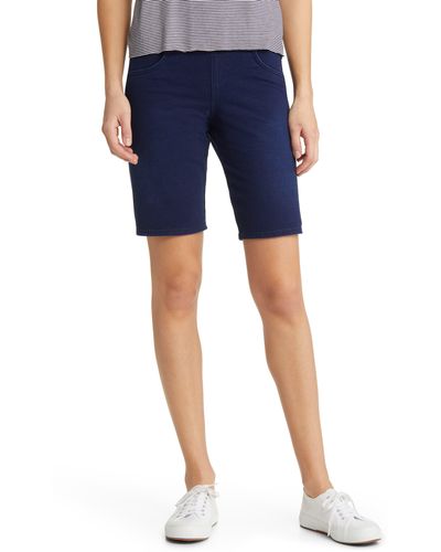 Hue Game Changing Bermuda Shorts - Blue