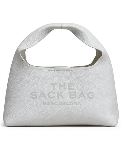 Marc Jacobs The Mini Leather Sack Bag - Gray