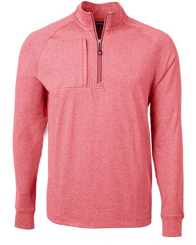 Cutter & Buck Quarter Zip Pullover - Pink