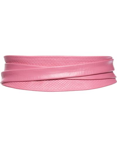 Ada Classic Wrap Belt - Pink