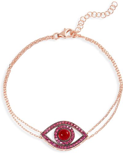 SHYMI Eye Evil Pendant Bracelet - Multicolor