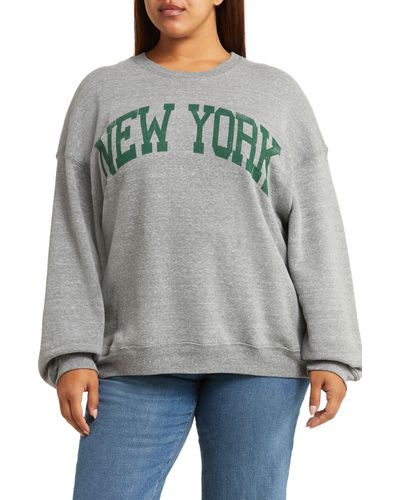 Daydreamer New York Crewneck Sweatshirt - Gray