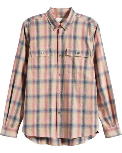 Closed Lumberjack Plaid Regular Fit Button-down Shirt - Multicolor