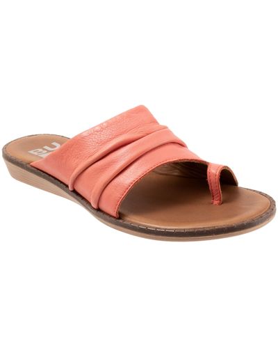 BUENO Dani Toe Loop Sandal - Pink