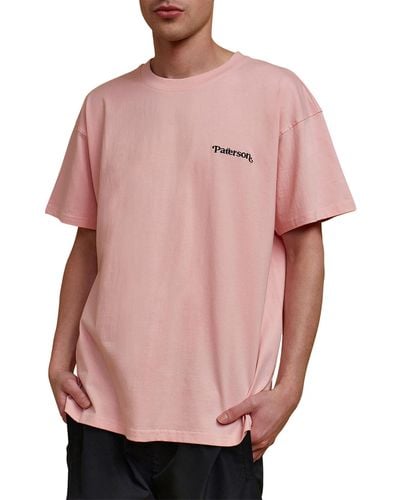 Paterson Stained Glass Graphic T-shirt - Pink