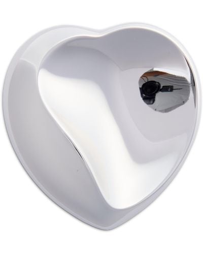 Georg Jensen Large Heart Jewelry Box - White