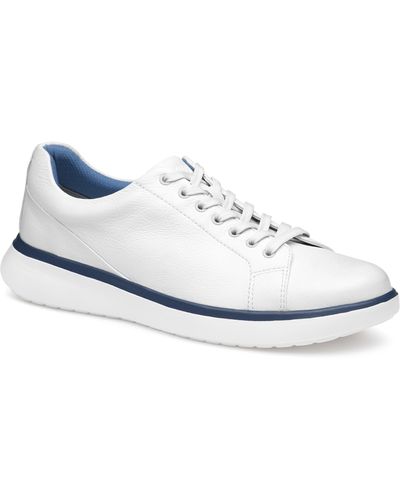 Johnston & Murphy Oasis Lace-to-toe Sneaker - White