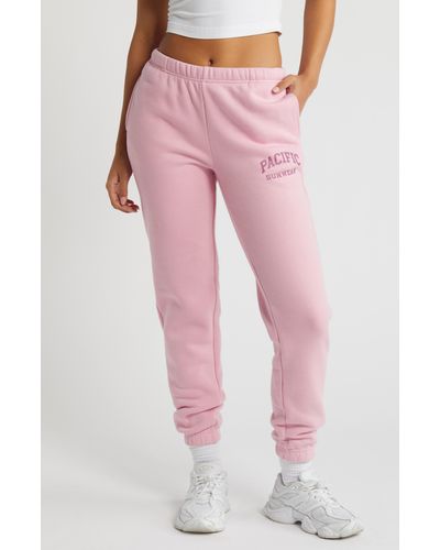 PacSun Pac Arch Slim Fit sweatpants - Pink