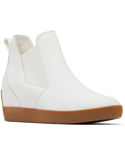 Sorel Out N About Slip-on Wedge Shoe Ii - White
