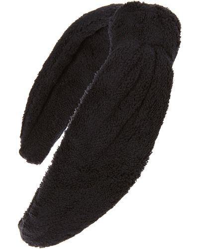 BP. Top Knot Fleece Headband - Black