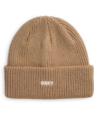 Obey Future Beanie - Natural