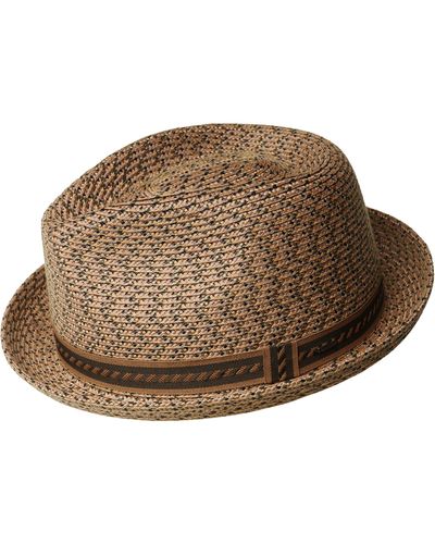 Bailey Mannes Straw Hat - Brown