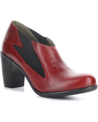 Fly London Kaia Bootie - Red