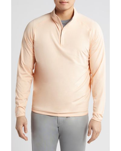 Peter Millar Crown Crafted Stealth Performance Quarter Zip Pullover - Multicolor