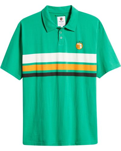 American Needle Maverick Cotton Polo Shirt - Green