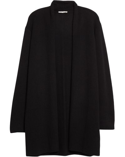 The Row Fulham Cashmere Open Front Cardigan - Black