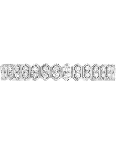 Sethi Couture Abacus Diamond Band Ring - White