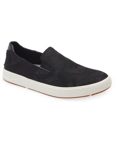 Olukai Lae'ahi Pa'i Slip-on Sneaker - Black