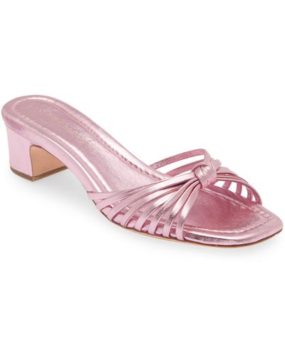 Loeffler Randall Hazel Slide Sandal - Pink
