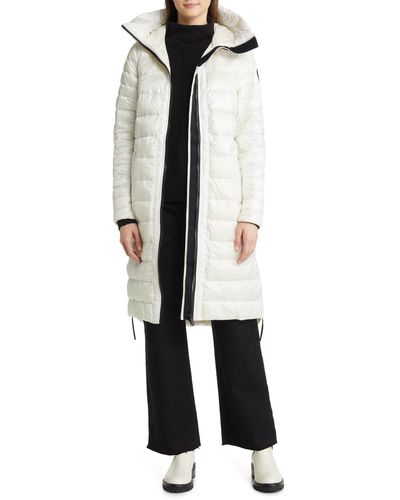alliston 750 fill power down long hooded parka