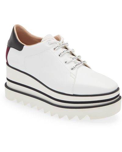 Stella McCartney Sneak-elyse Platform Sneaker - White