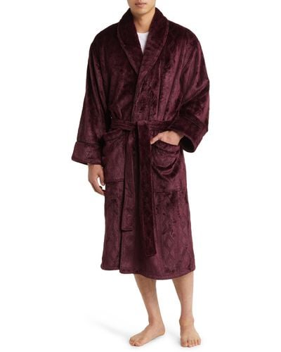 Daniel Buchler Laser Cut Heathered Robe