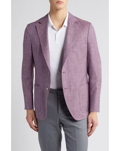 Peter Millar Tailored Fit Wool - Purple
