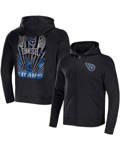 NFL X DARIUS RUCKER Collection By Fanatics Tennessee Titans Rocker Full-zip Hoodie At Nordstrom - Blue