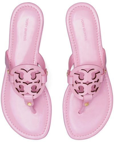 Tory Burch Miller Thong Sandals - Pink