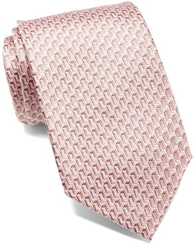 Brioni Standard Silk Tie - Pink