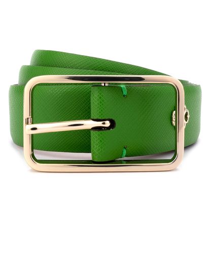 Kate Spade Mel Leather Belt - Green