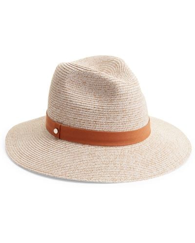Nordstrom Packable Braided Paper Straw Panama Hat - Natural