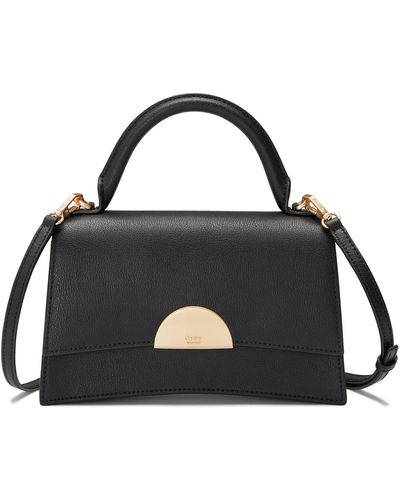 orYANY Milla Leather Top Handle Bag - Black
