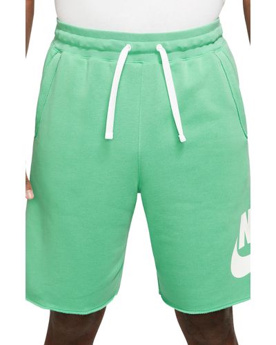 Nike Club Alumni Sweat Shorts - Green
