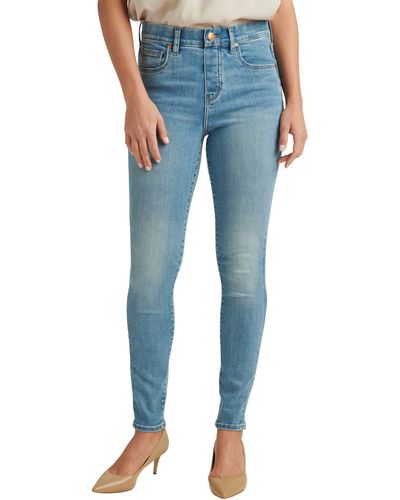 Jag Jeans Valentina Pull-on High Waist Ankle Skinny Jeans - Blue