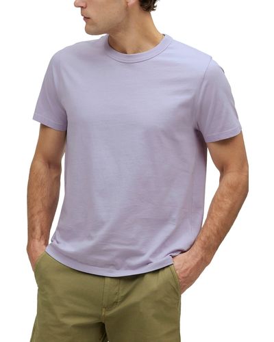Madewell Allday Garment Dyed Cotton T-shirt - Purple