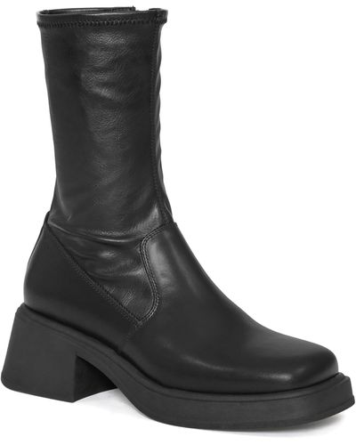 Vagabond Shoemakers Dorah Block Heel Boot - Black