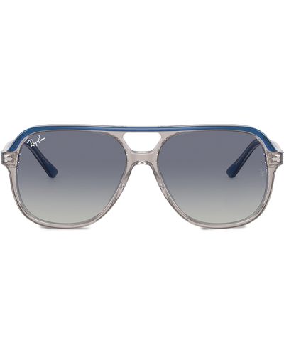 Ray-Ban Junior Bill 52mm Gradient Square Sunglasses - Blue