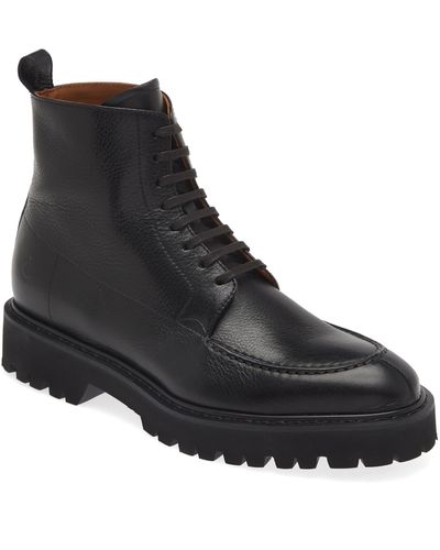 Armando Cabral Curco Lug Sole Boot - Black