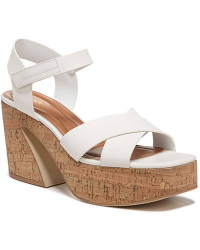 Sarto Donati Platform Sandal - White