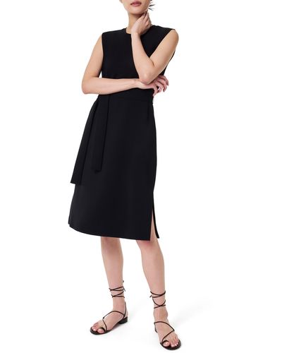 Spanx Spanx Aire Sleeveless Scuba Knit Dress - Black